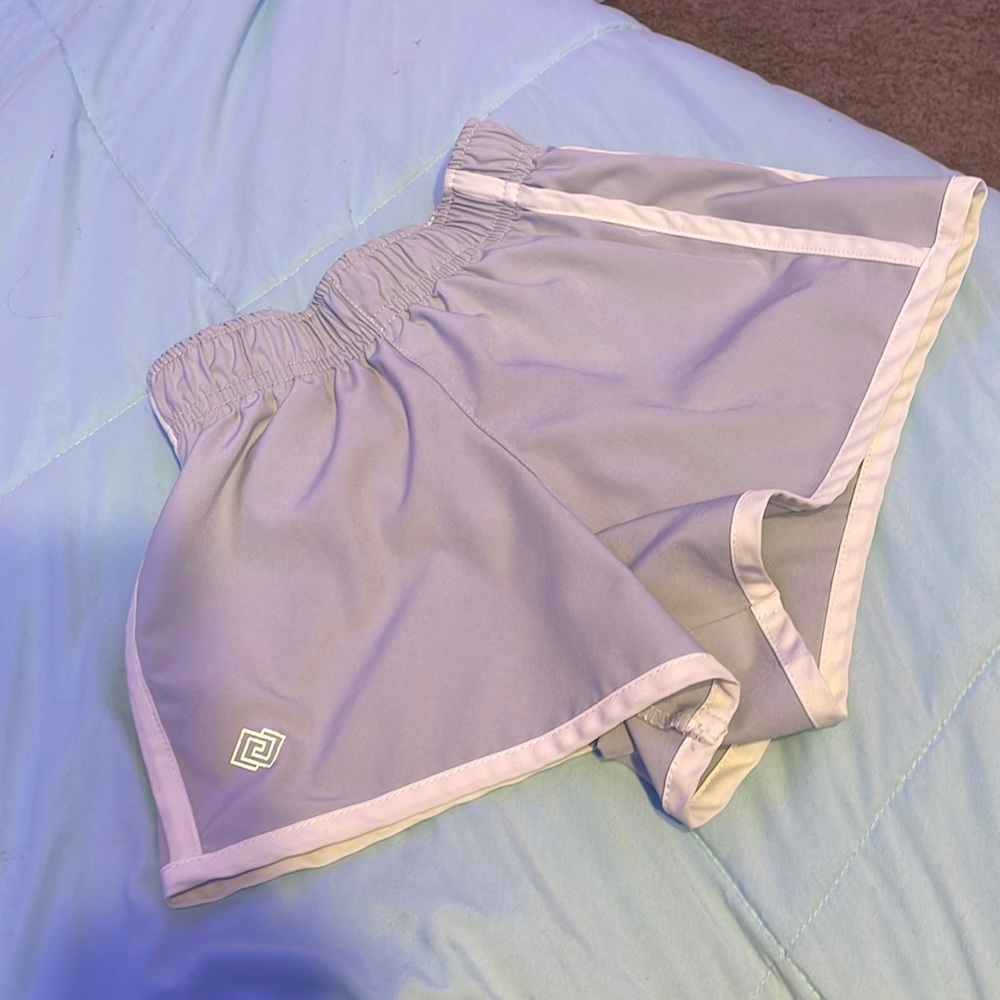 cute light blue girls medium shorts